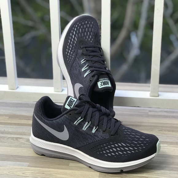 NWT Nike Zoom Winflo 4 Wild Gray WMNS - Picture 3 of 8